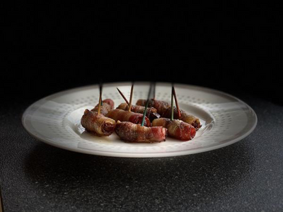 Bacon-Wrapped Dates